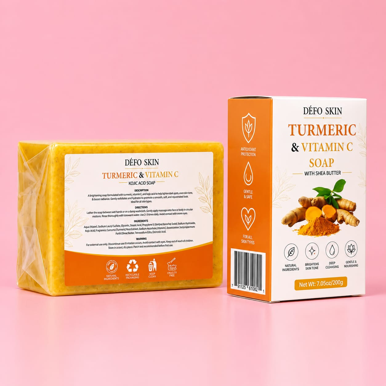 Turmeric +Shea Butter Soap