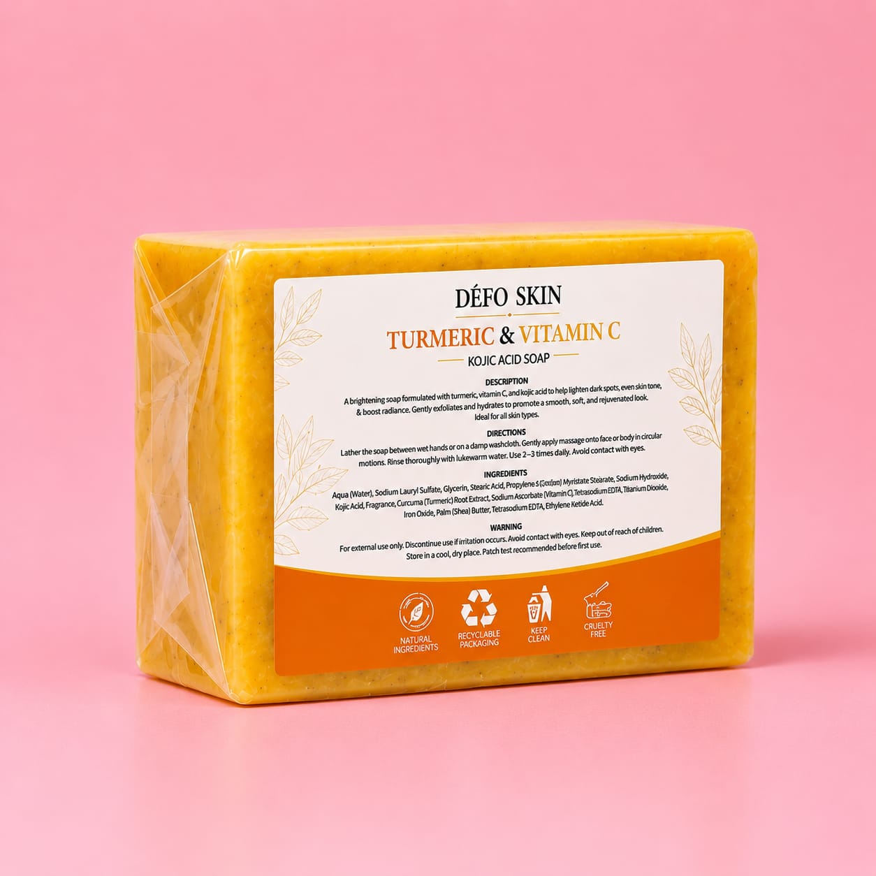 Turmeric +Shea Butter Soap