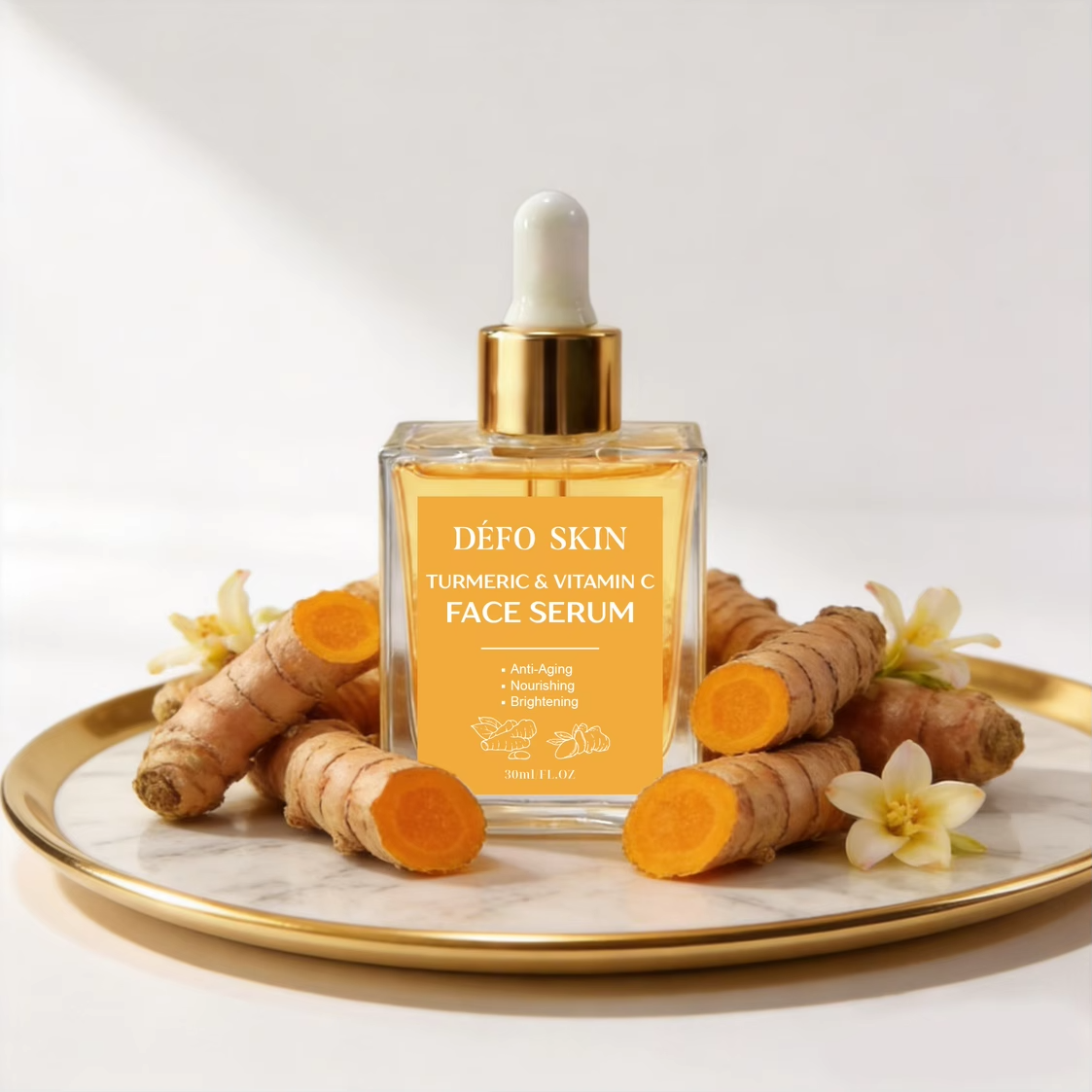 Turmeric + Vitamin C Face Serum