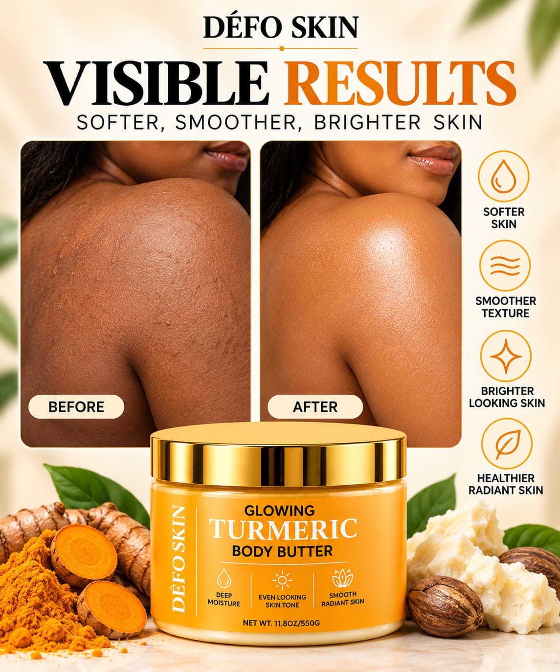 Glowing Turmeric Body Butter