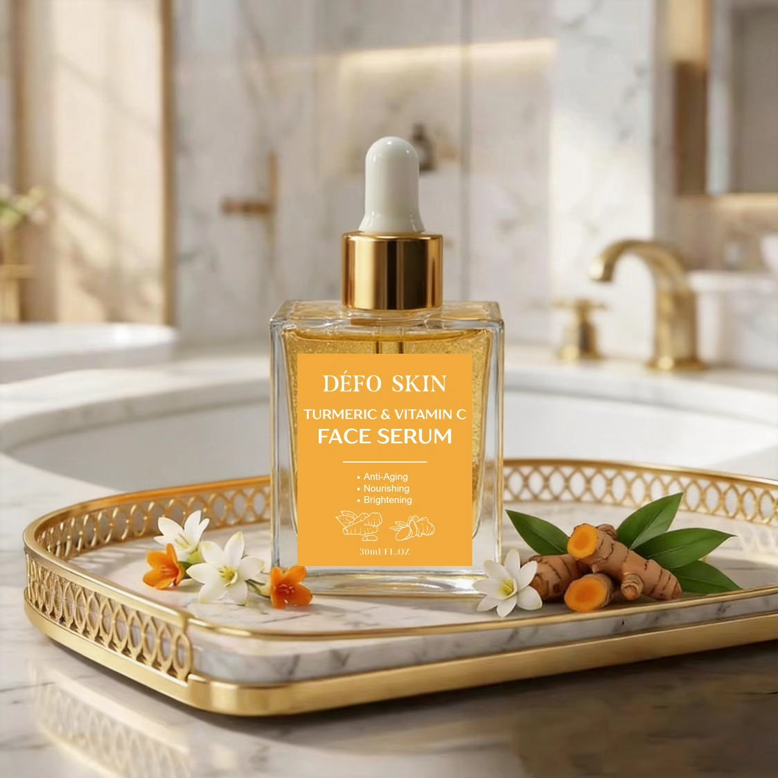 Turmeric + Vitamin C Face Serum