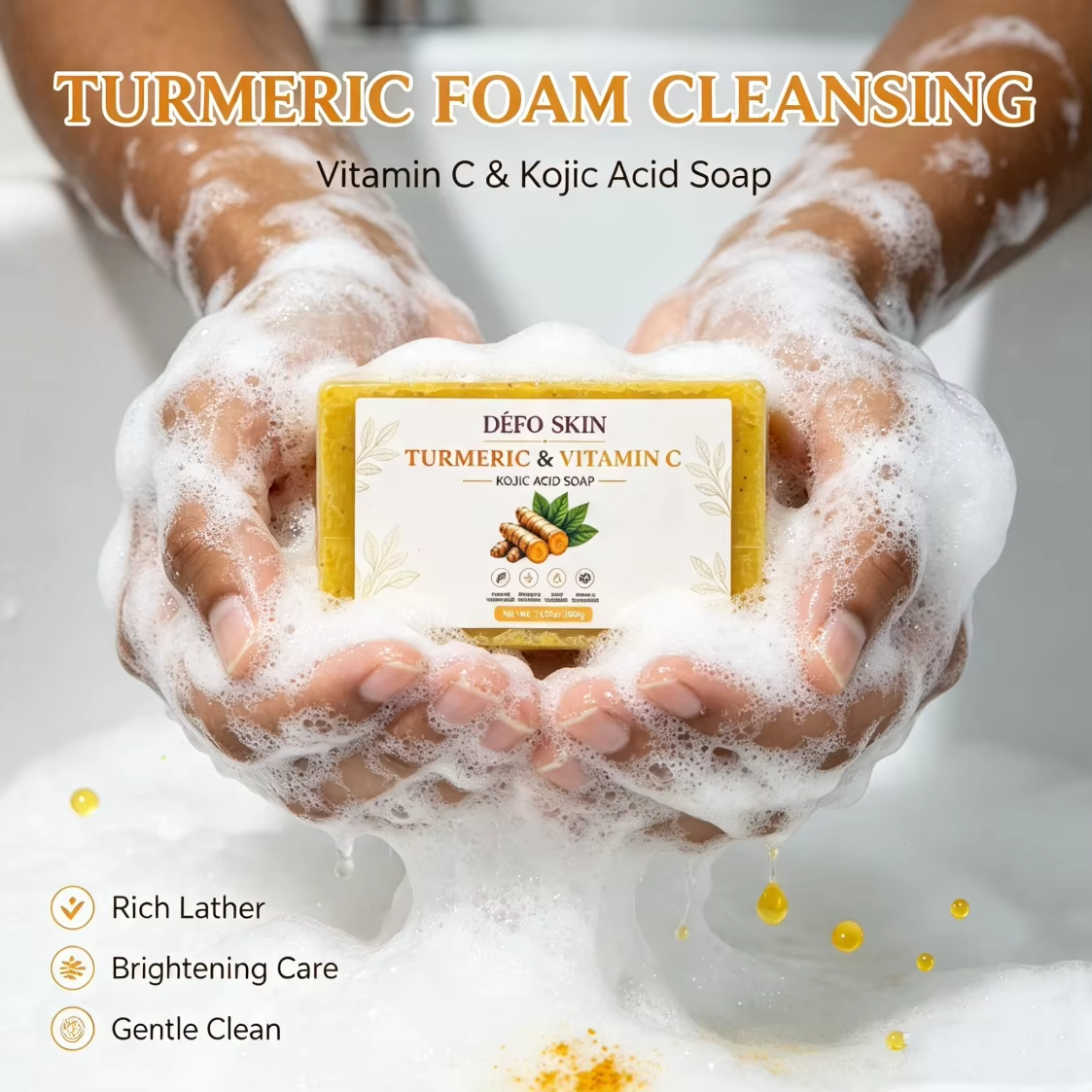 Turmeric +Shea Butter Soap