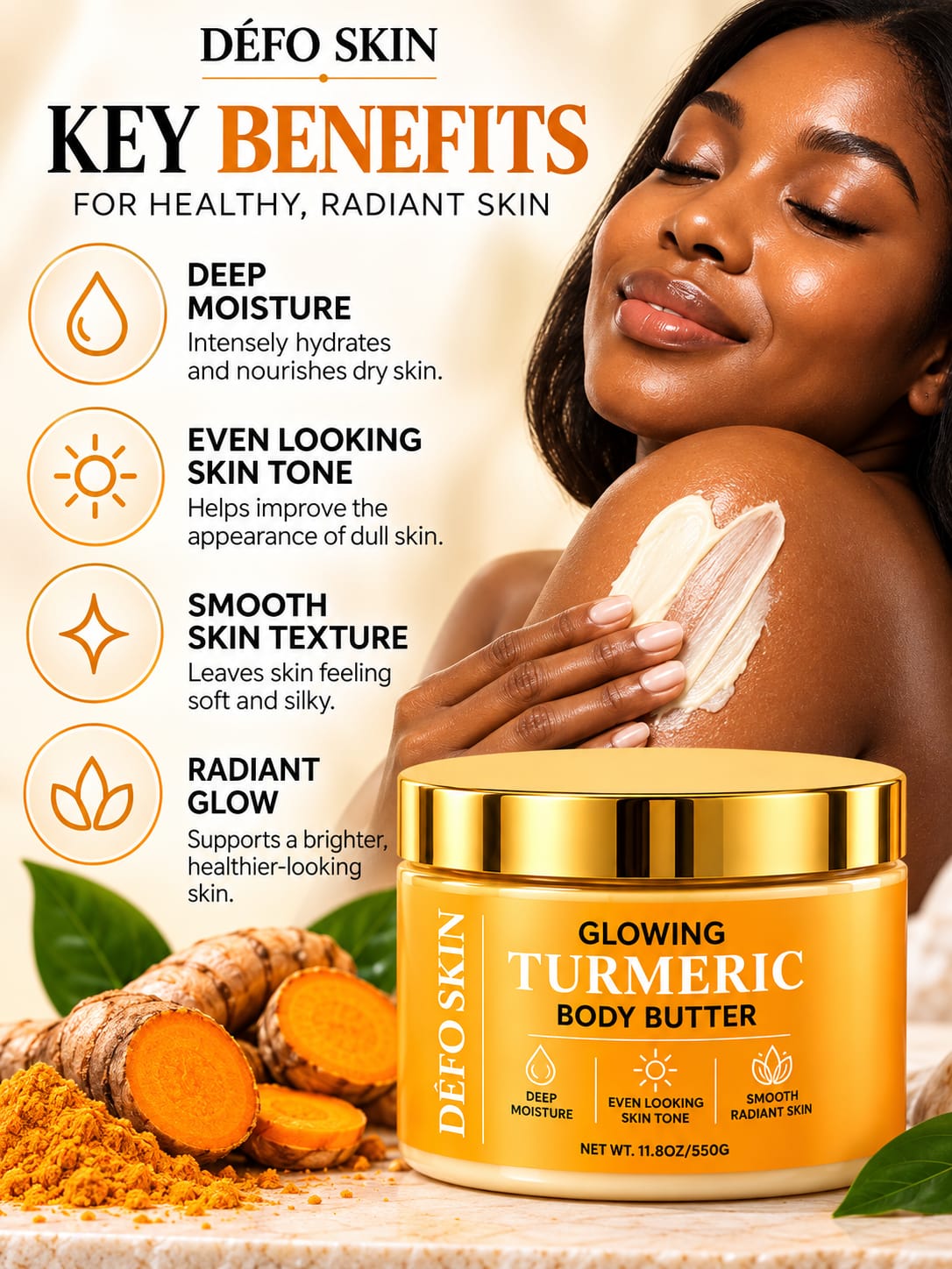 Glowing Turmeric Body Butter