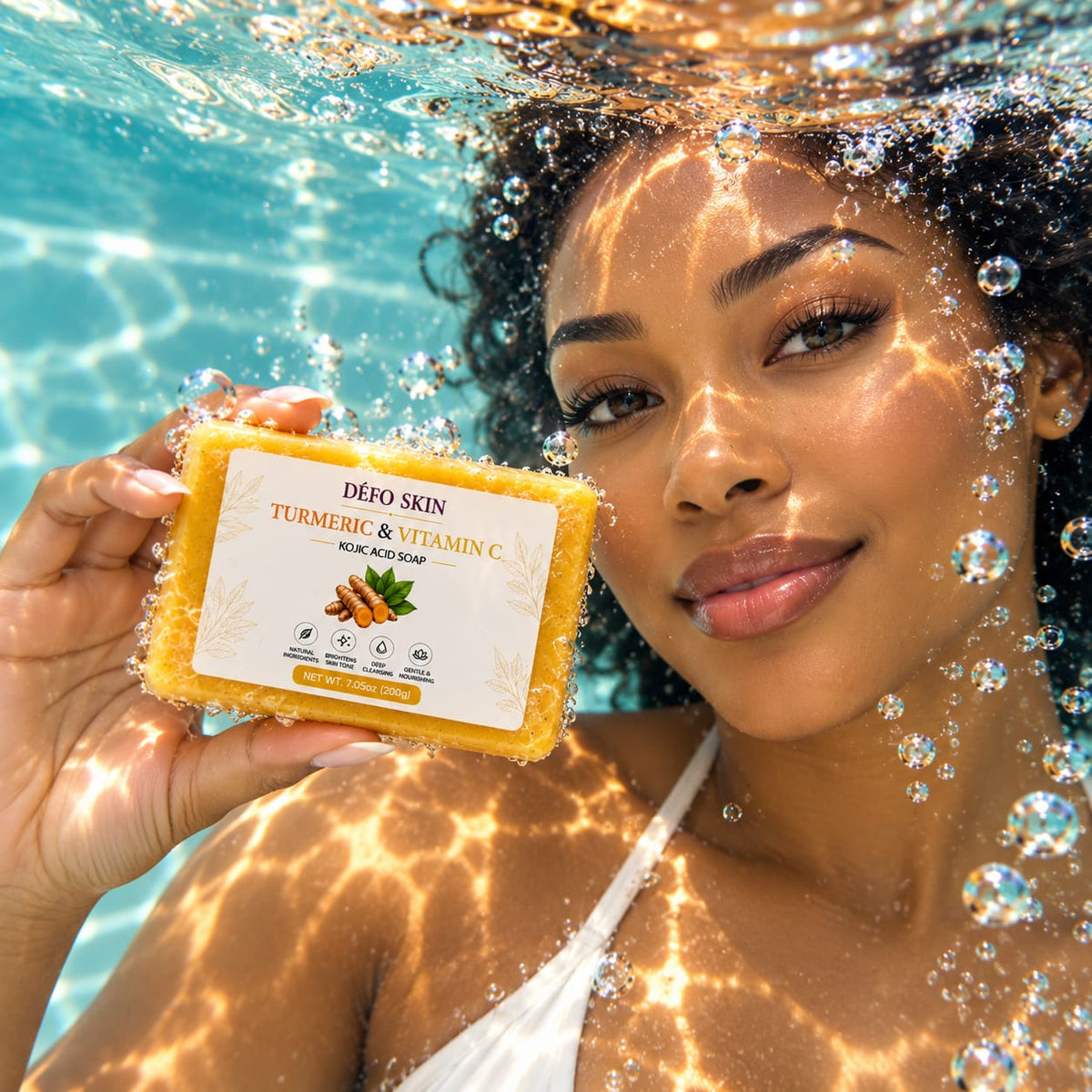 Turmeric +Vitamin C +Shea butter Soap