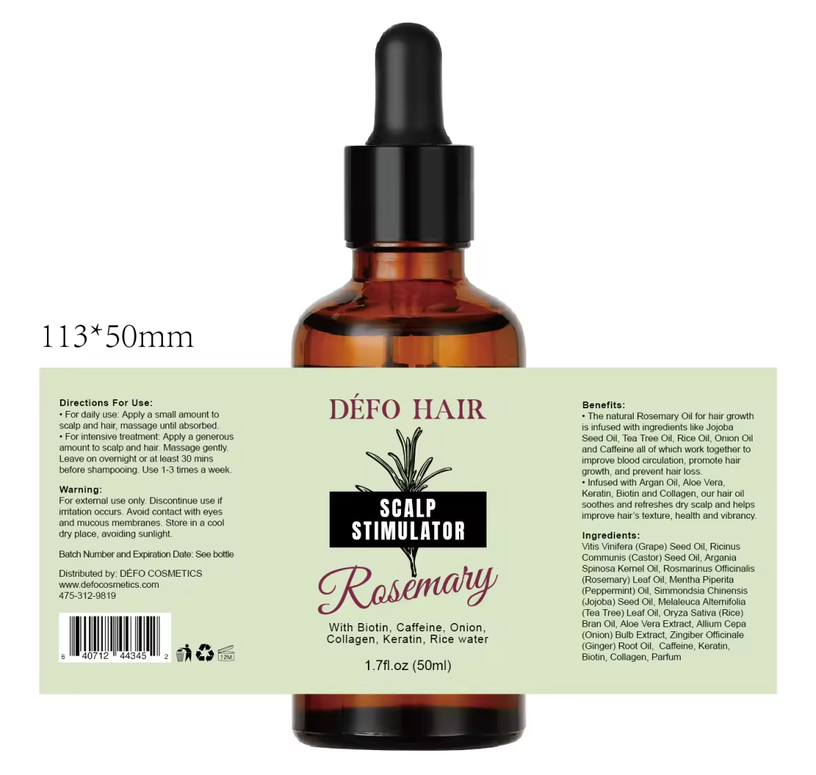 Rosemary Scalp Stimulator
