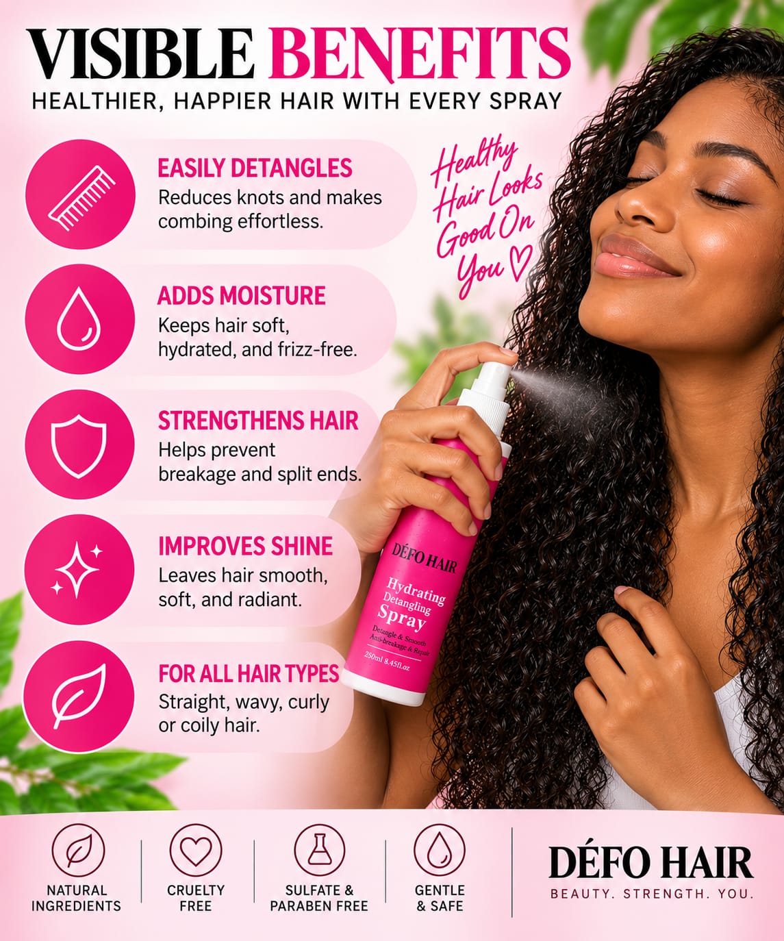 Hydrating - Detangling Spray