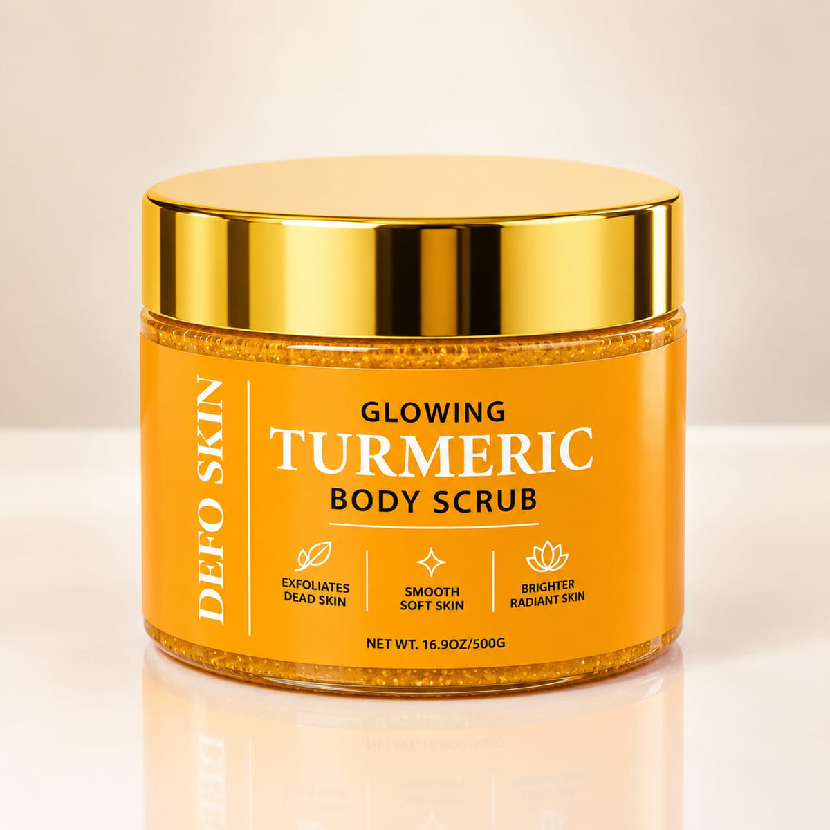Glowing Turmeric Body Scrub